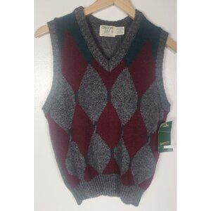 Vtg. Oakton Ltd. Women's Sz. M Wool Academia Sweater Vest NWT